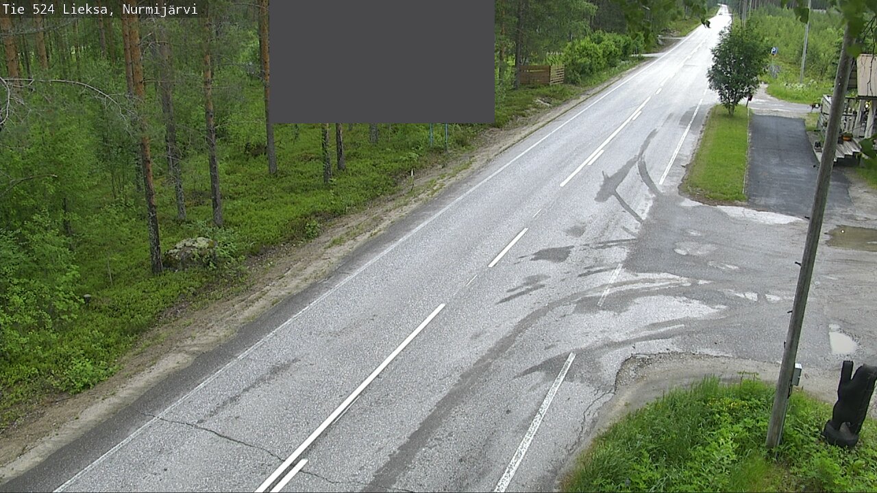 Weather Camera Image Road 524 Lieksa, Nurmijärvi, Lieksa, Pohjois-Karjala
