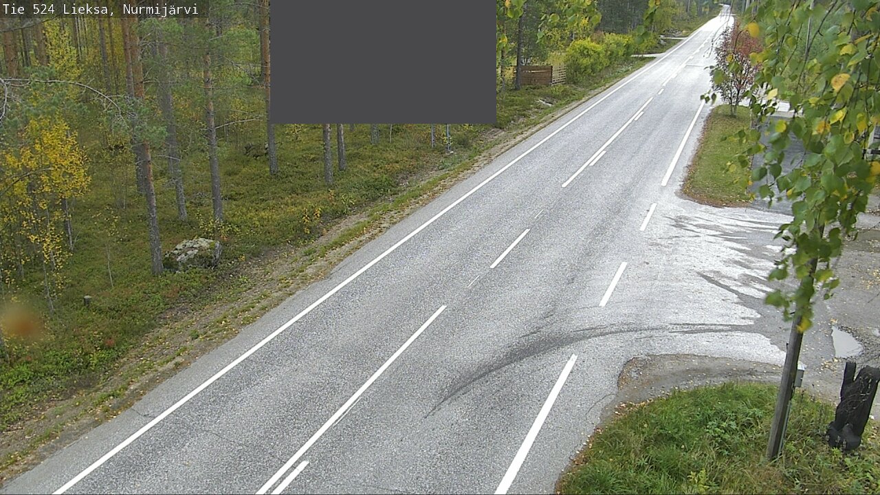 Weather Camera Image Väg 524 Lieksa, Nurmijärvi, Lieksa, Pohjois-Karjala