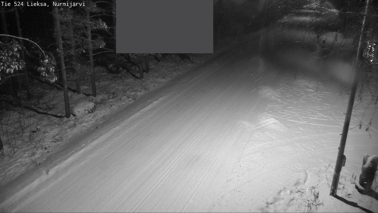 Weather Camera Image Road 524 Lieksa, Nurmijärvi, Lieksa, Pohjois-Karjala