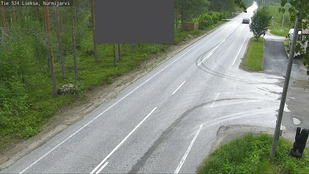 Weather Camera Image Väg 524 Lieksa, Nurmijärvi, Lieksa, Pohjois-Karjala