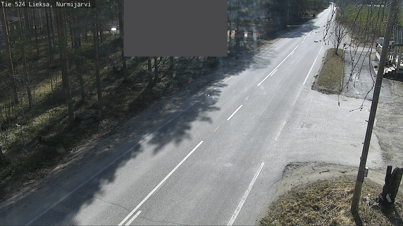 Weather Camera Image Road 524 Lieksa, Nurmijärvi, Lieksa, Pohjois-Karjala