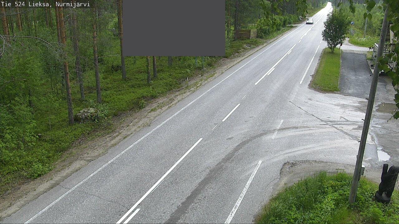 Weather Camera Image Road 524 Lieksa, Nurmijärvi, Lieksa, Pohjois-Karjala