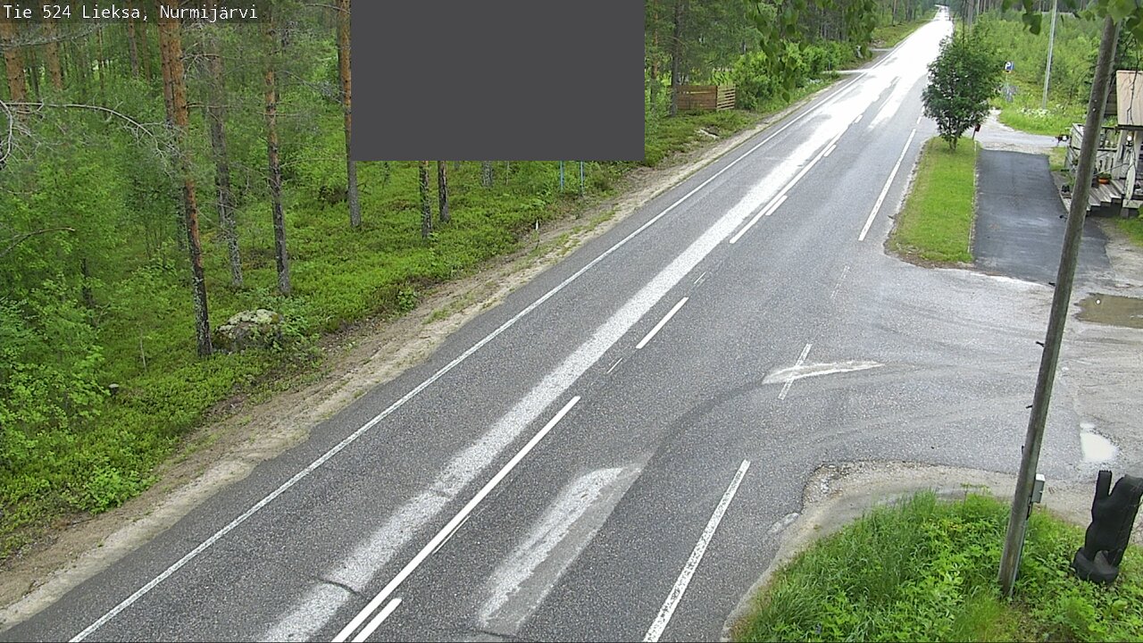 Weather Camera Image Road 524 Lieksa, Nurmijärvi, Lieksa, Pohjois-Karjala