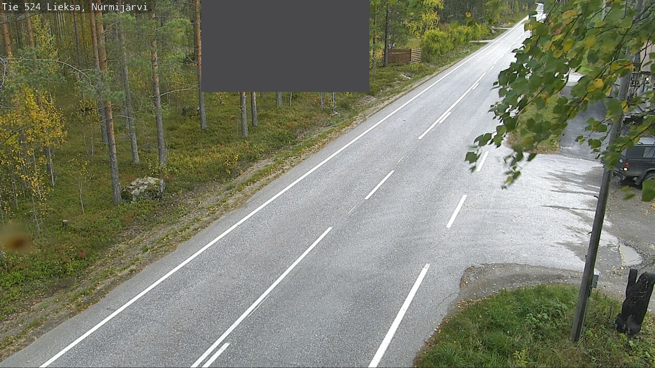 Weather Camera Image Väg 524 Lieksa, Nurmijärvi, Lieksa, Pohjois-Karjala
