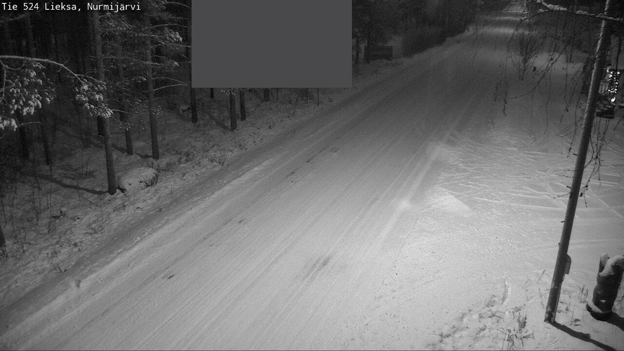 Weather Camera Image Road 524 Lieksa, Nurmijärvi, Lieksa, Pohjois-Karjala