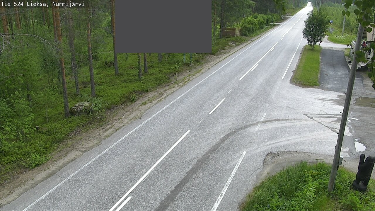 Weather Camera Image Road 524 Lieksa, Nurmijärvi, Lieksa, Pohjois-Karjala