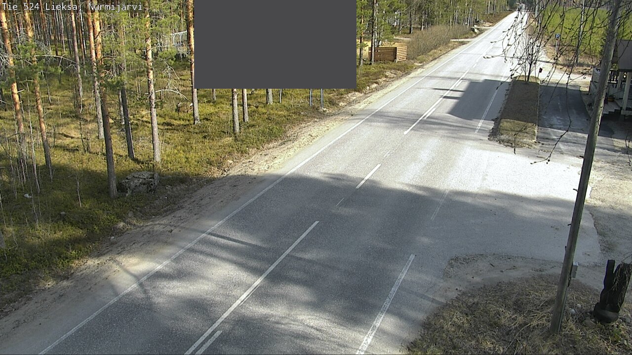 Weather Camera Image Väg 524 Lieksa, Nurmijärvi, Lieksa, Pohjois-Karjala