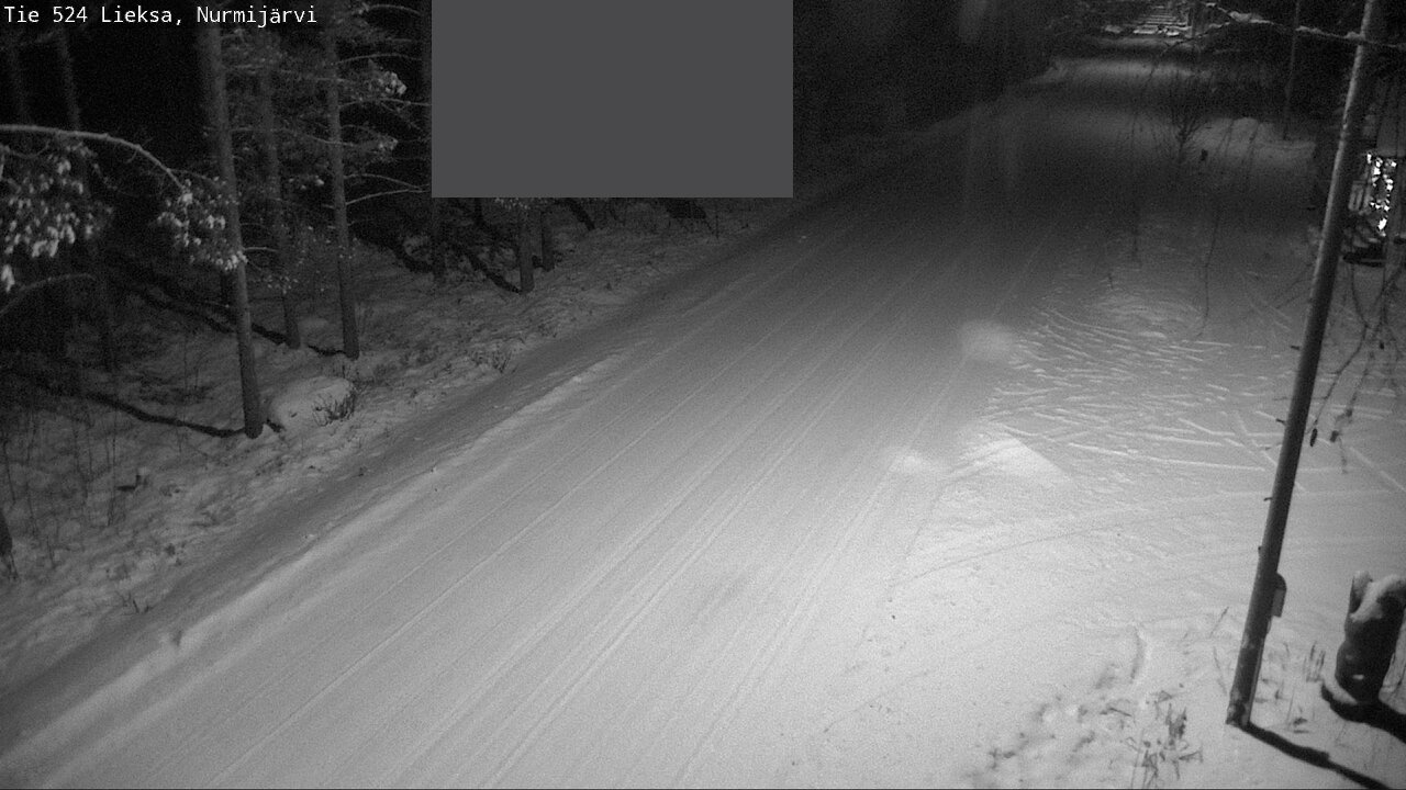 Weather Camera Image Road 524 Lieksa, Nurmijärvi, Lieksa, Pohjois-Karjala