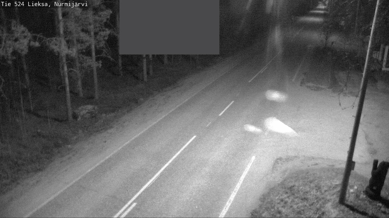 Weather Camera Image Väg 524 Lieksa, Nurmijärvi, Lieksa, Pohjois-Karjala