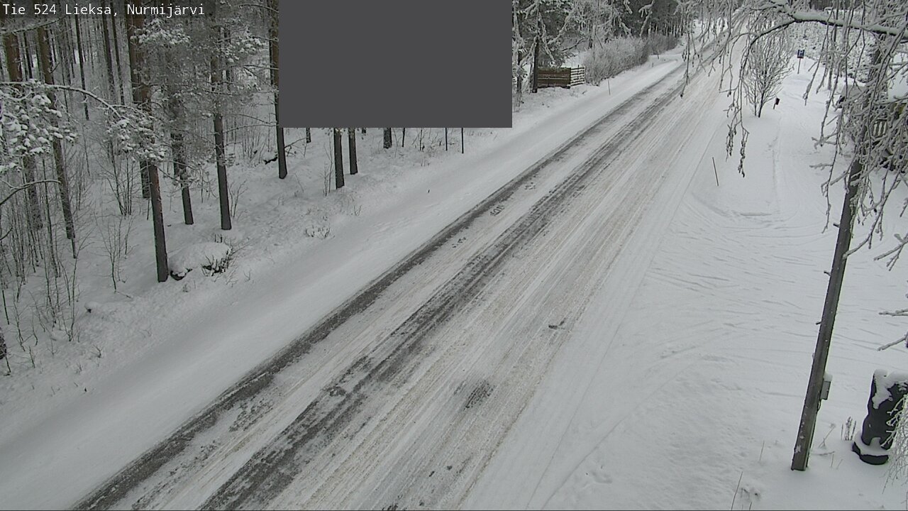 Weather Camera Image Väg 524 Lieksa, Nurmijärvi, Lieksa, Pohjois-Karjala