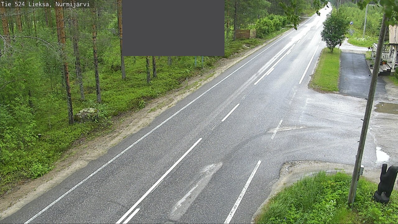 Weather Camera Image Road 524 Lieksa, Nurmijärvi, Lieksa, Pohjois-Karjala