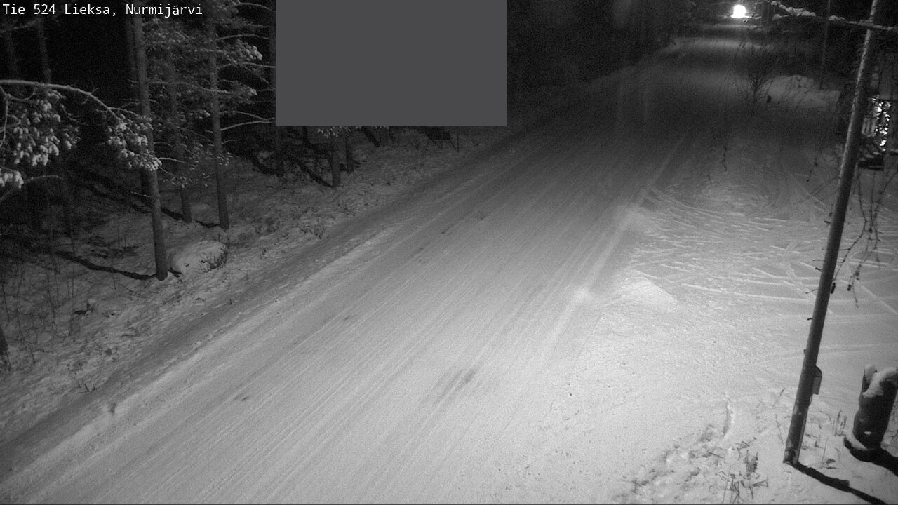 Weather Camera Image Road 524 Lieksa, Nurmijärvi, Lieksa, Pohjois-Karjala