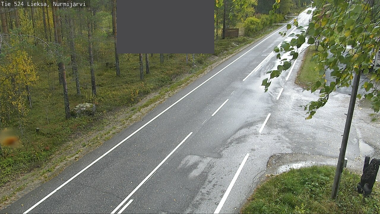 Weather Camera Image Väg 524 Lieksa, Nurmijärvi, Lieksa, Pohjois-Karjala