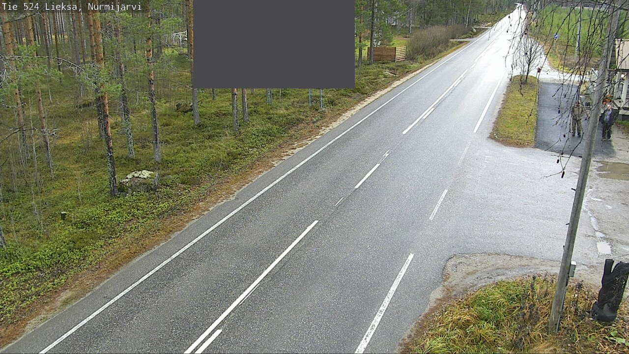 Weather Camera Image Väg 524 Lieksa, Nurmijärvi, Lieksa, Pohjois-Karjala