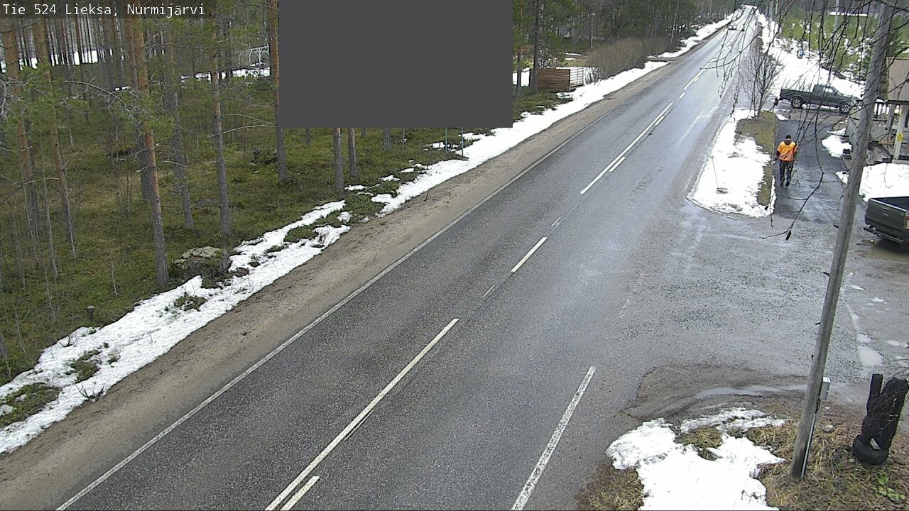 Weather Camera Image Road 524 Lieksa, Nurmijärvi, Lieksa, Pohjois-Karjala