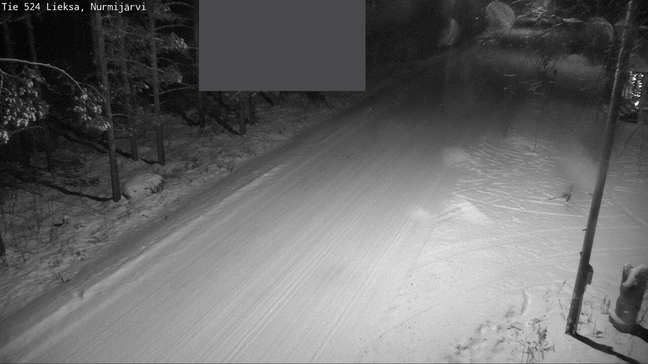 Weather Camera Image Road 524 Lieksa, Nurmijärvi, Lieksa, Pohjois-Karjala