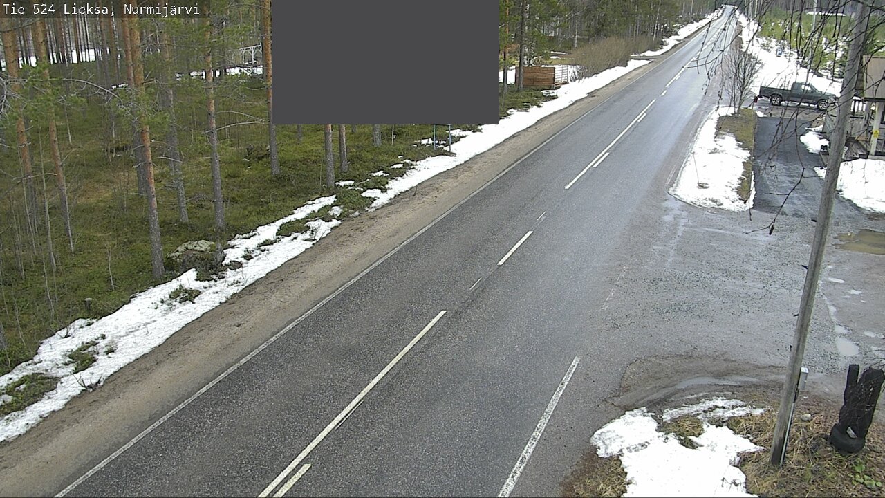 Weather Camera Image Road 524 Lieksa, Nurmijärvi, Lieksa, Pohjois-Karjala