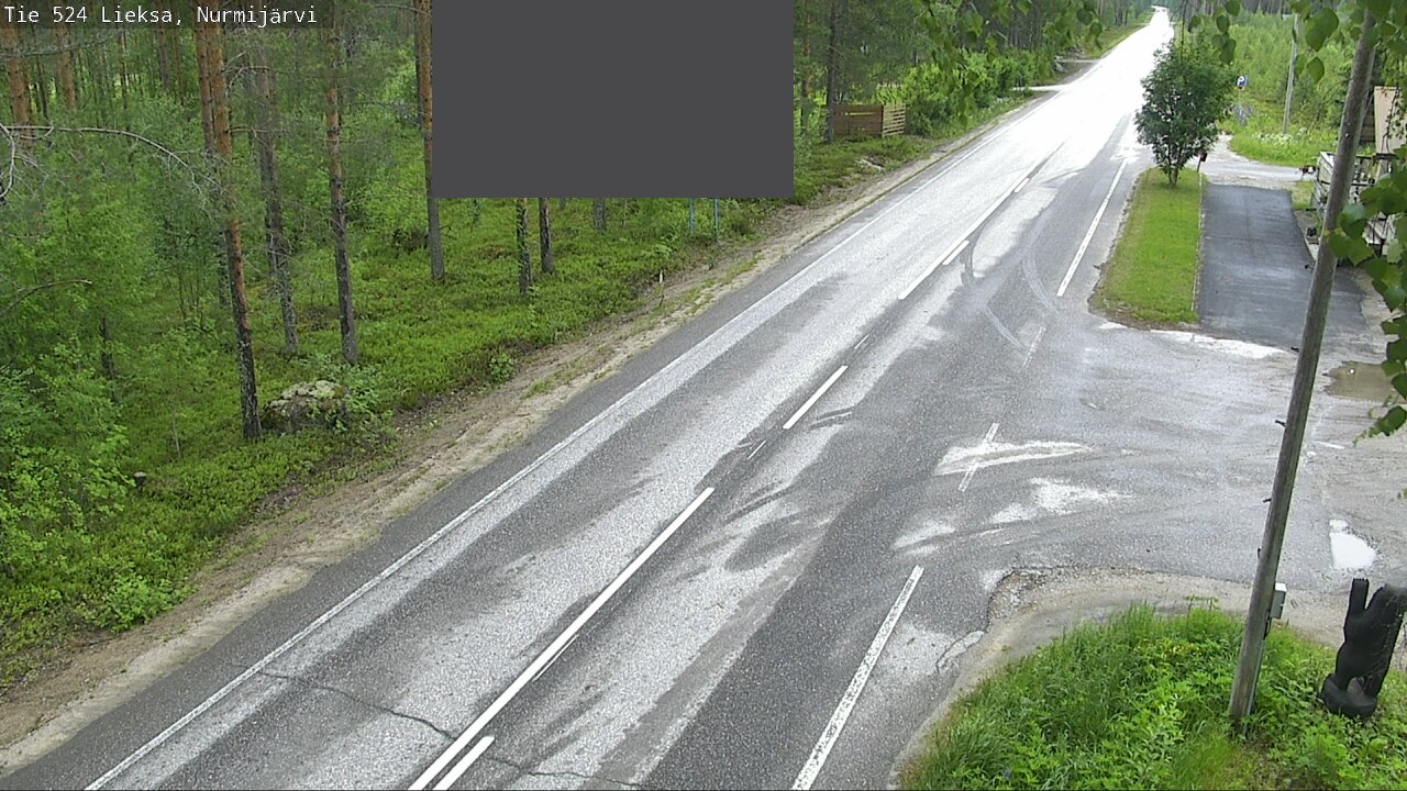 Weather Camera Image Road 524 Lieksa, Nurmijärvi, Lieksa, Pohjois-Karjala