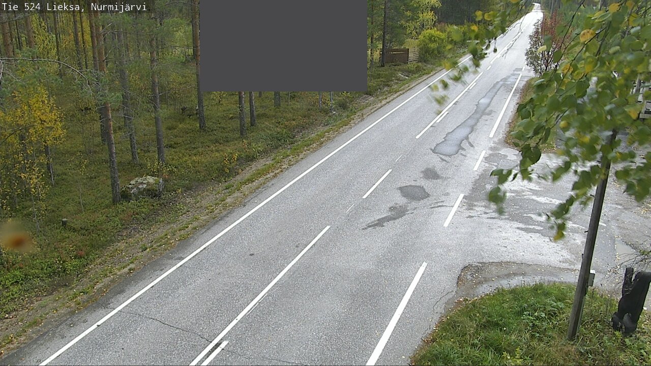 Weather Camera Image Väg 524 Lieksa, Nurmijärvi, Lieksa, Pohjois-Karjala