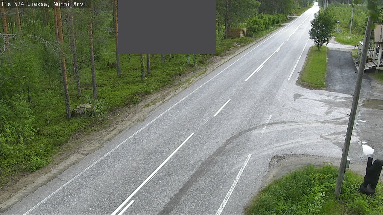 Weather Camera Image Road 524 Lieksa, Nurmijärvi, Lieksa, Pohjois-Karjala