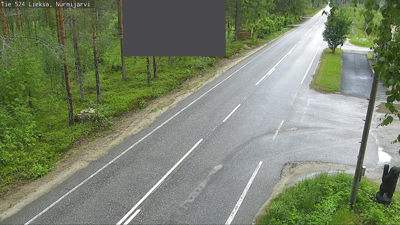 Weather Camera Image Road 524 Lieksa, Nurmijärvi, Lieksa, Pohjois-Karjala