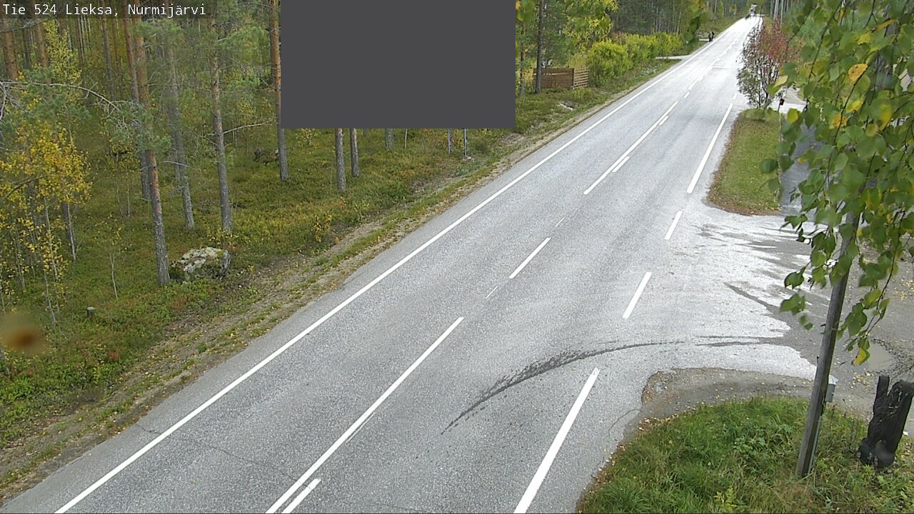 Weather Camera Image Väg 524 Lieksa, Nurmijärvi, Lieksa, Pohjois-Karjala