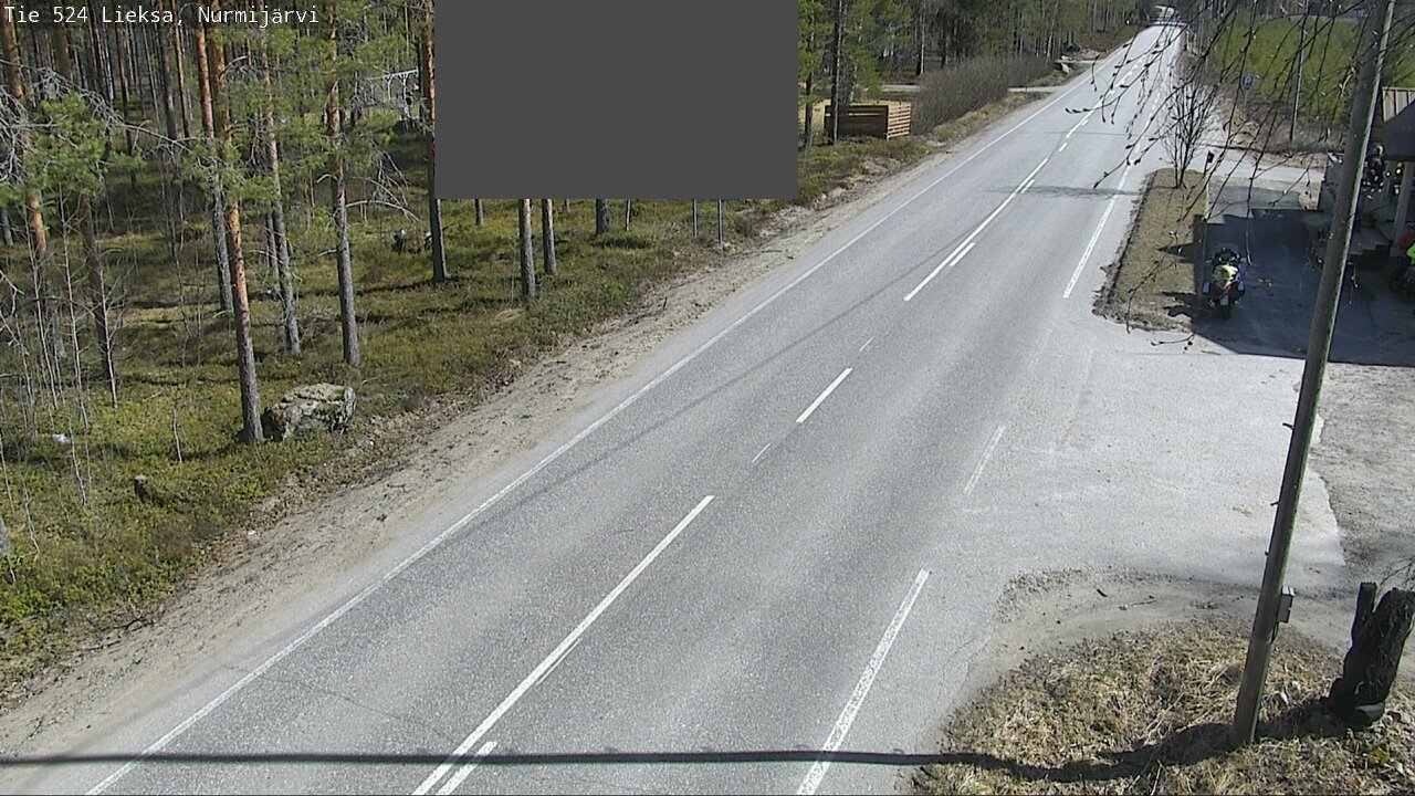 Weather Camera Image Väg 524 Lieksa, Nurmijärvi, Lieksa, Pohjois-Karjala