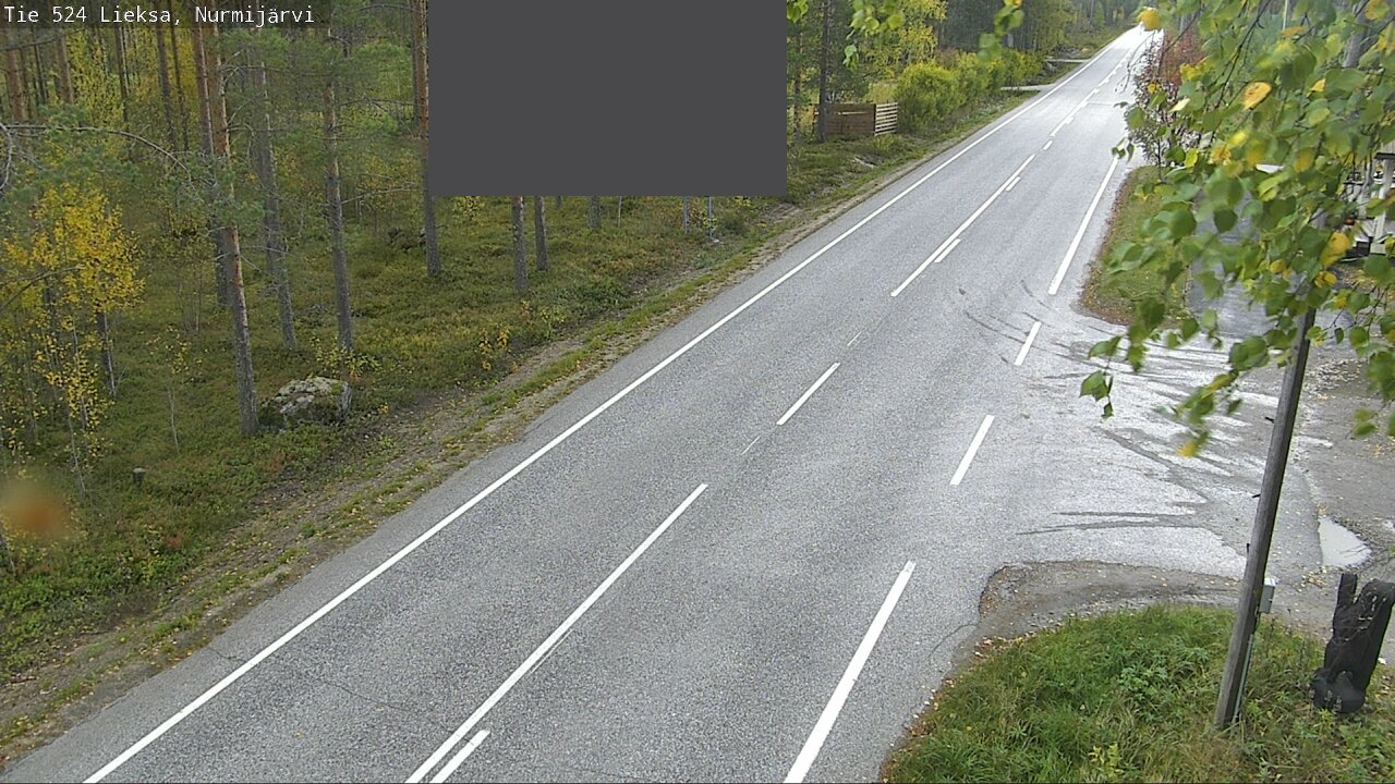 Weather Camera Image Väg 524 Lieksa, Nurmijärvi, Lieksa, Pohjois-Karjala