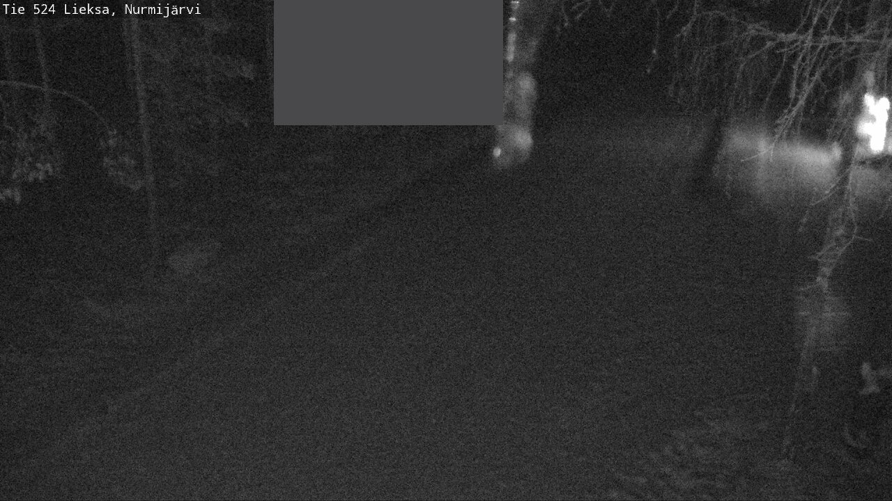 Weather Camera Image Road 524 Lieksa, Nurmijärvi, Lieksa, Pohjois-Karjala