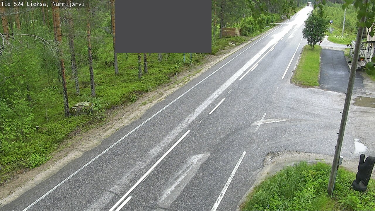 Weather Camera Image Road 524 Lieksa, Nurmijärvi, Lieksa, Pohjois-Karjala
