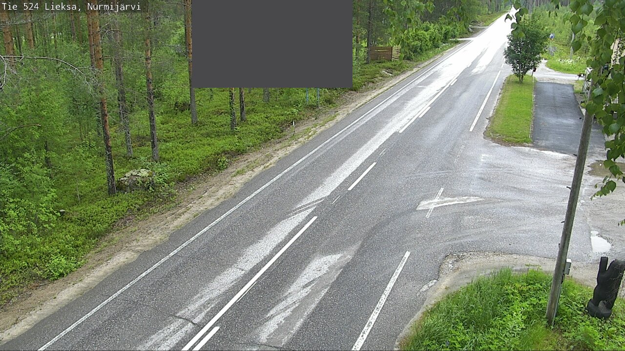Weather Camera Image Road 524 Lieksa, Nurmijärvi, Lieksa, Pohjois-Karjala