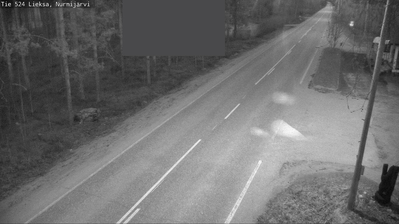 Weather Camera Image Väg 524 Lieksa, Nurmijärvi, Lieksa, Pohjois-Karjala