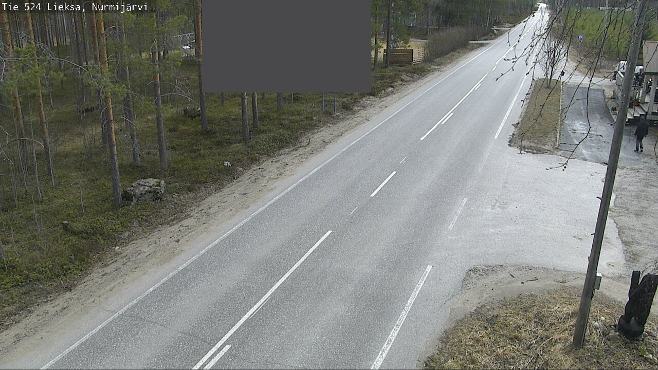 Weather Camera Image Väg 524 Lieksa, Nurmijärvi, Lieksa, Pohjois-Karjala