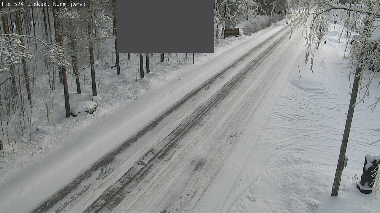 Weather Camera Image Väg 524 Lieksa, Nurmijärvi, Lieksa, Pohjois-Karjala