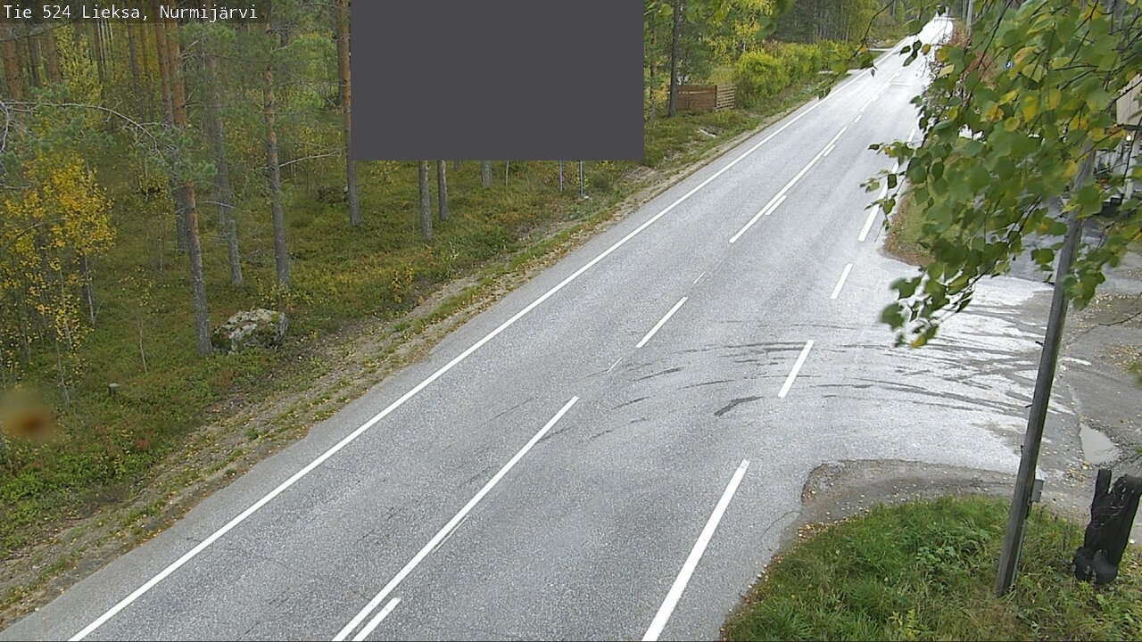 Weather Camera Image Väg 524 Lieksa, Nurmijärvi, Lieksa, Pohjois-Karjala