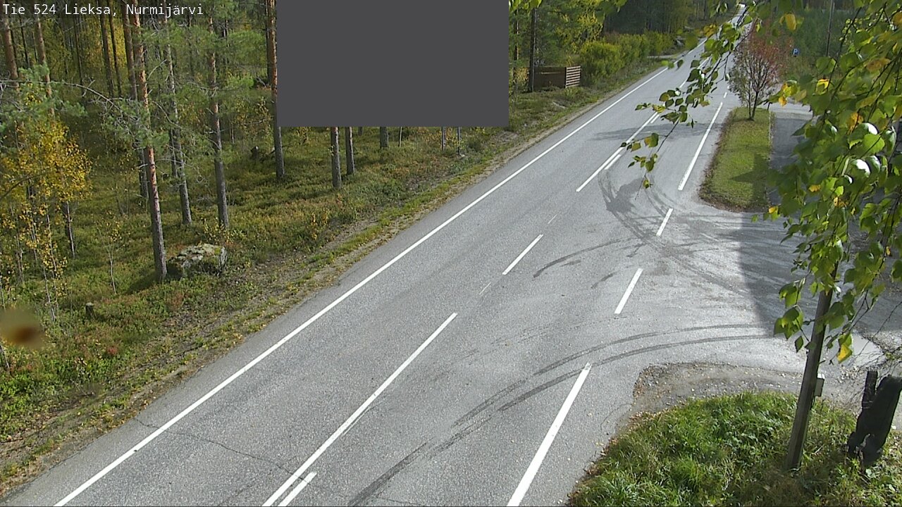 Weather Camera Image Väg 524 Lieksa, Nurmijärvi, Lieksa, Pohjois-Karjala