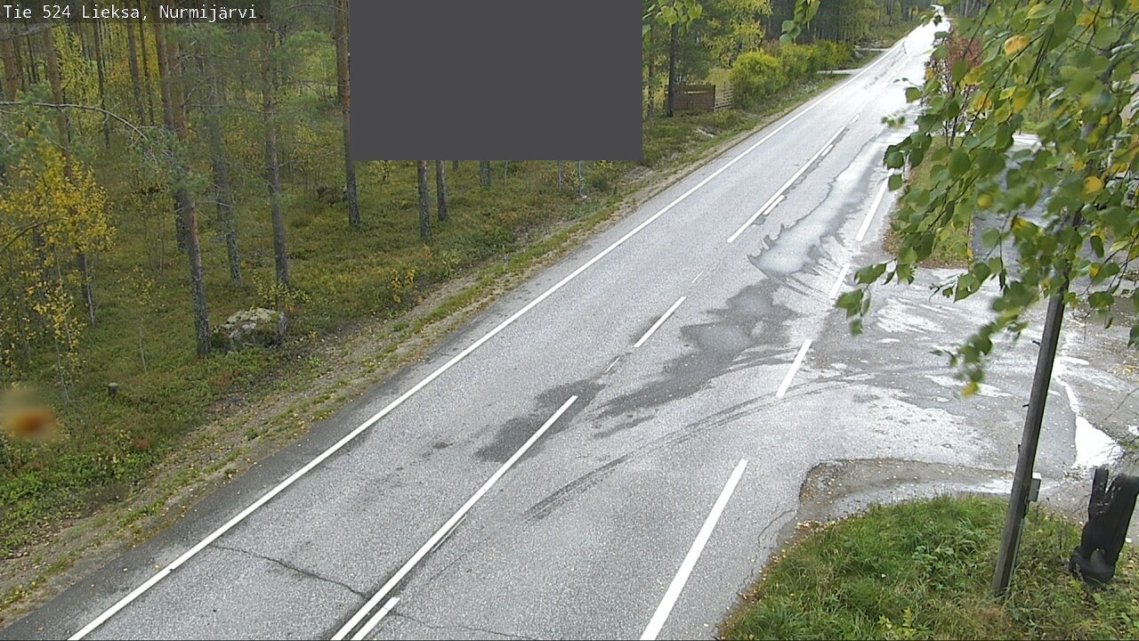 Weather Camera Image Väg 524 Lieksa, Nurmijärvi, Lieksa, Pohjois-Karjala