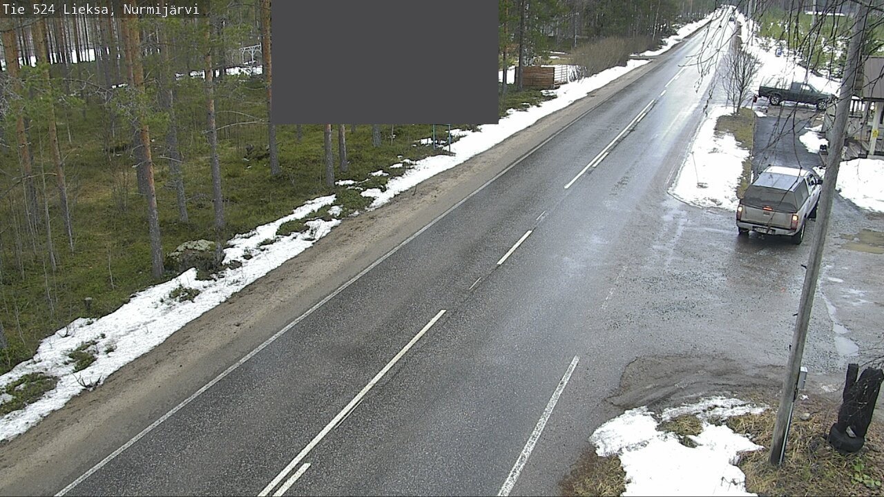 Weather Camera Image Road 524 Lieksa, Nurmijärvi, Lieksa, Pohjois-Karjala