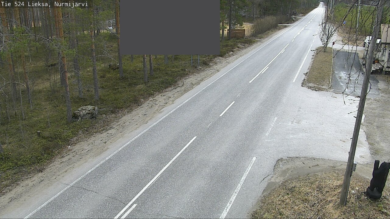 Weather Camera Image Väg 524 Lieksa, Nurmijärvi, Lieksa, Pohjois-Karjala