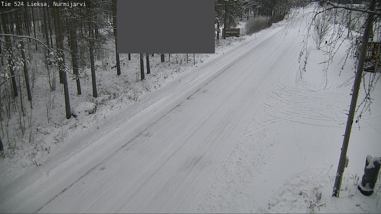 Weather Camera Image Road 524 Lieksa, Nurmijärvi, Lieksa, Pohjois-Karjala