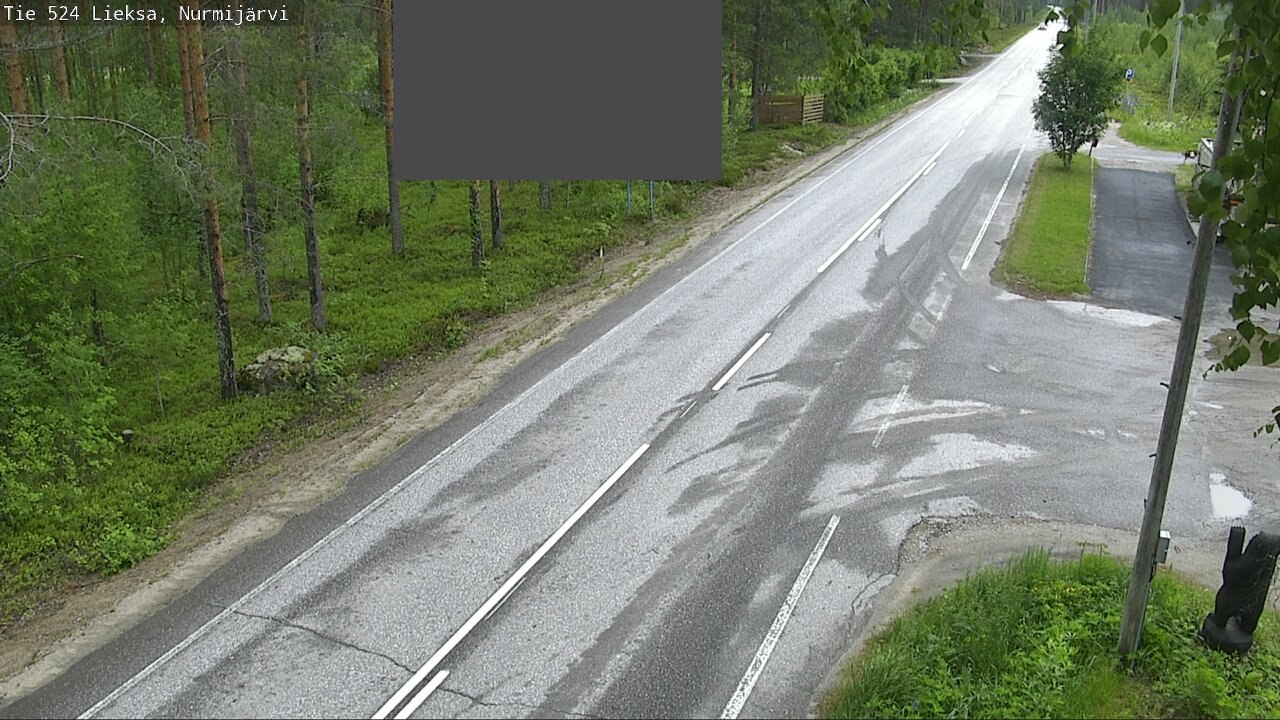 Weather Camera Image Road 524 Lieksa, Nurmijärvi, Lieksa, Pohjois-Karjala