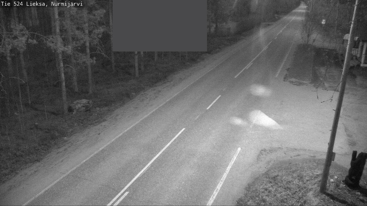 Weather Camera Image Väg 524 Lieksa, Nurmijärvi, Lieksa, Pohjois-Karjala