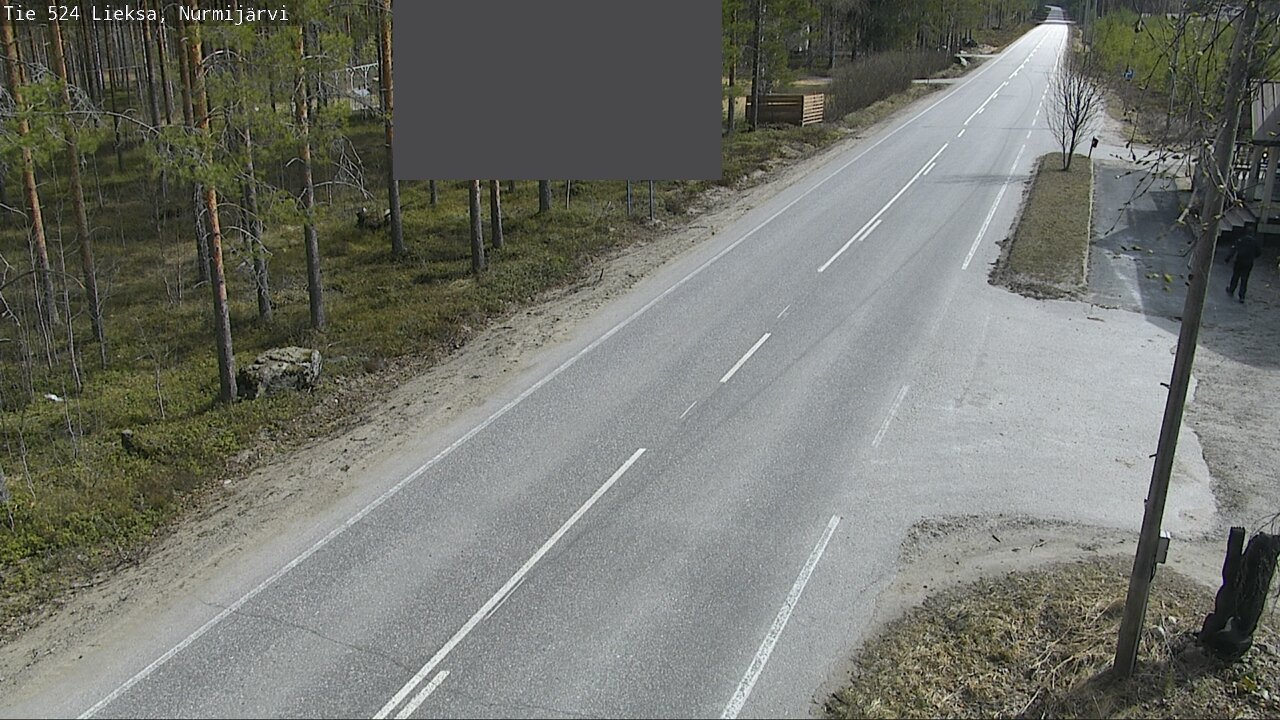 Weather Camera Image Road 524 Lieksa, Nurmijärvi, Lieksa, Pohjois-Karjala