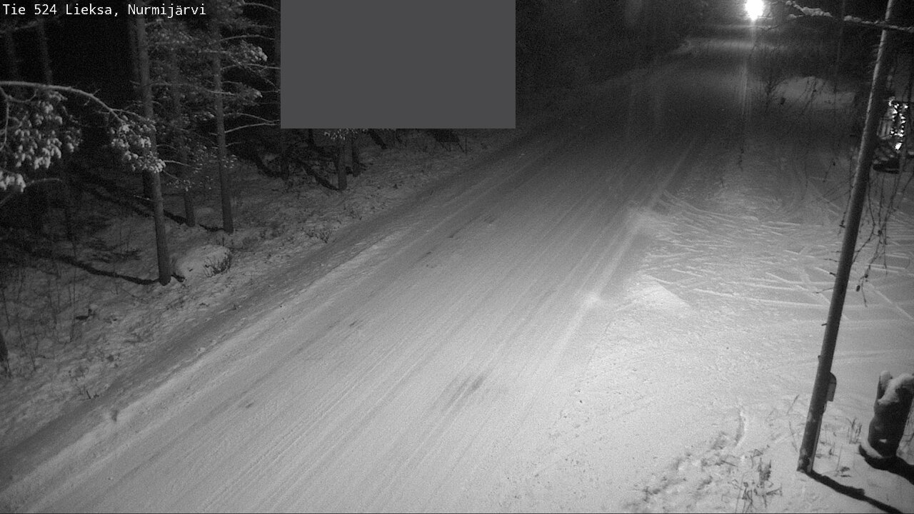 Weather Camera Image Road 524 Lieksa, Nurmijärvi, Lieksa, Pohjois-Karjala