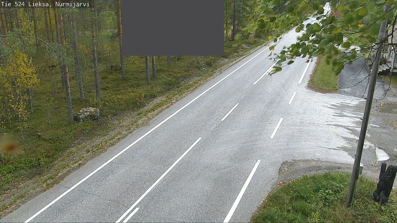 Weather Camera Image Väg 524 Lieksa, Nurmijärvi, Lieksa, Pohjois-Karjala