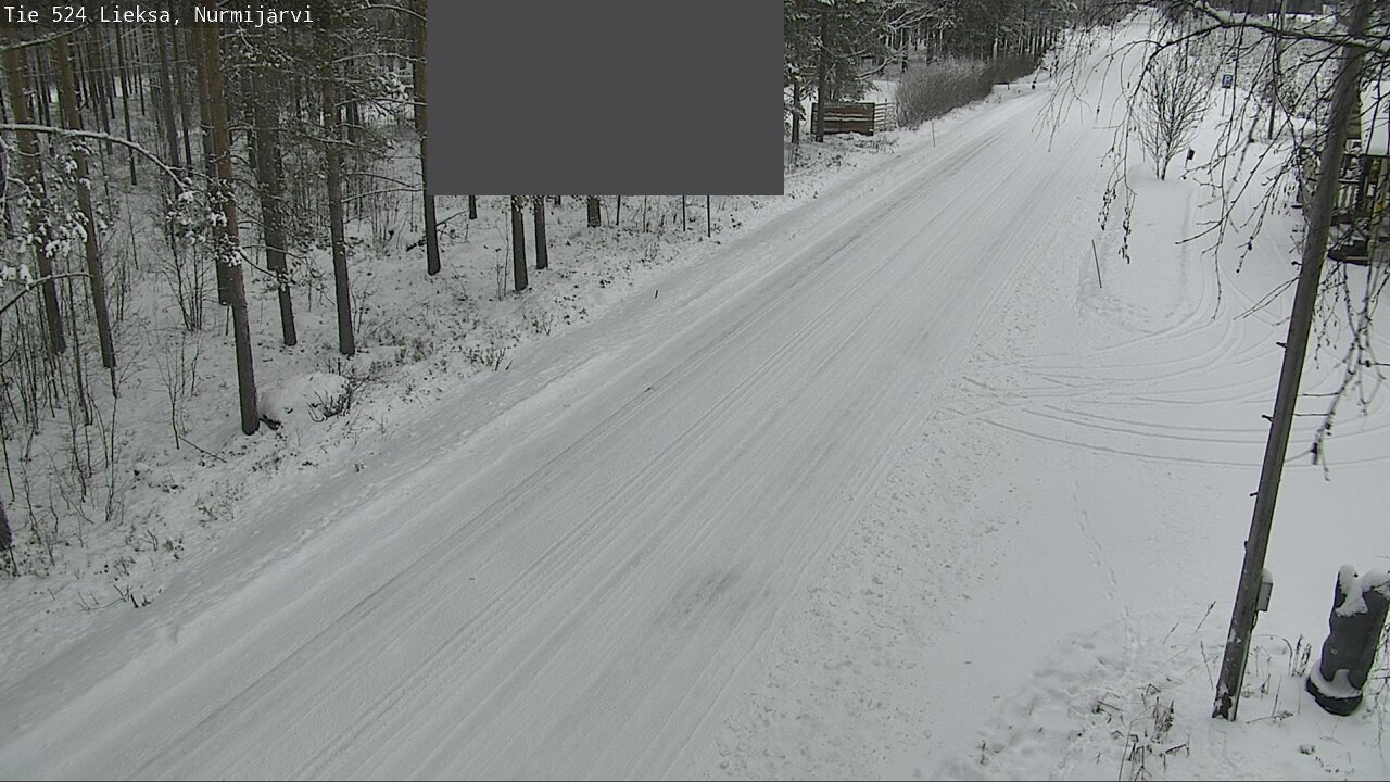 Weather Camera Image Road 524 Lieksa, Nurmijärvi, Lieksa, Pohjois-Karjala