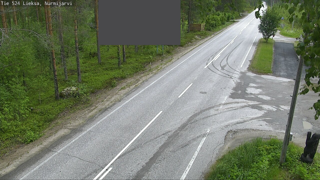 Weather Camera Image Road 524 Lieksa, Nurmijärvi, Lieksa, Pohjois-Karjala