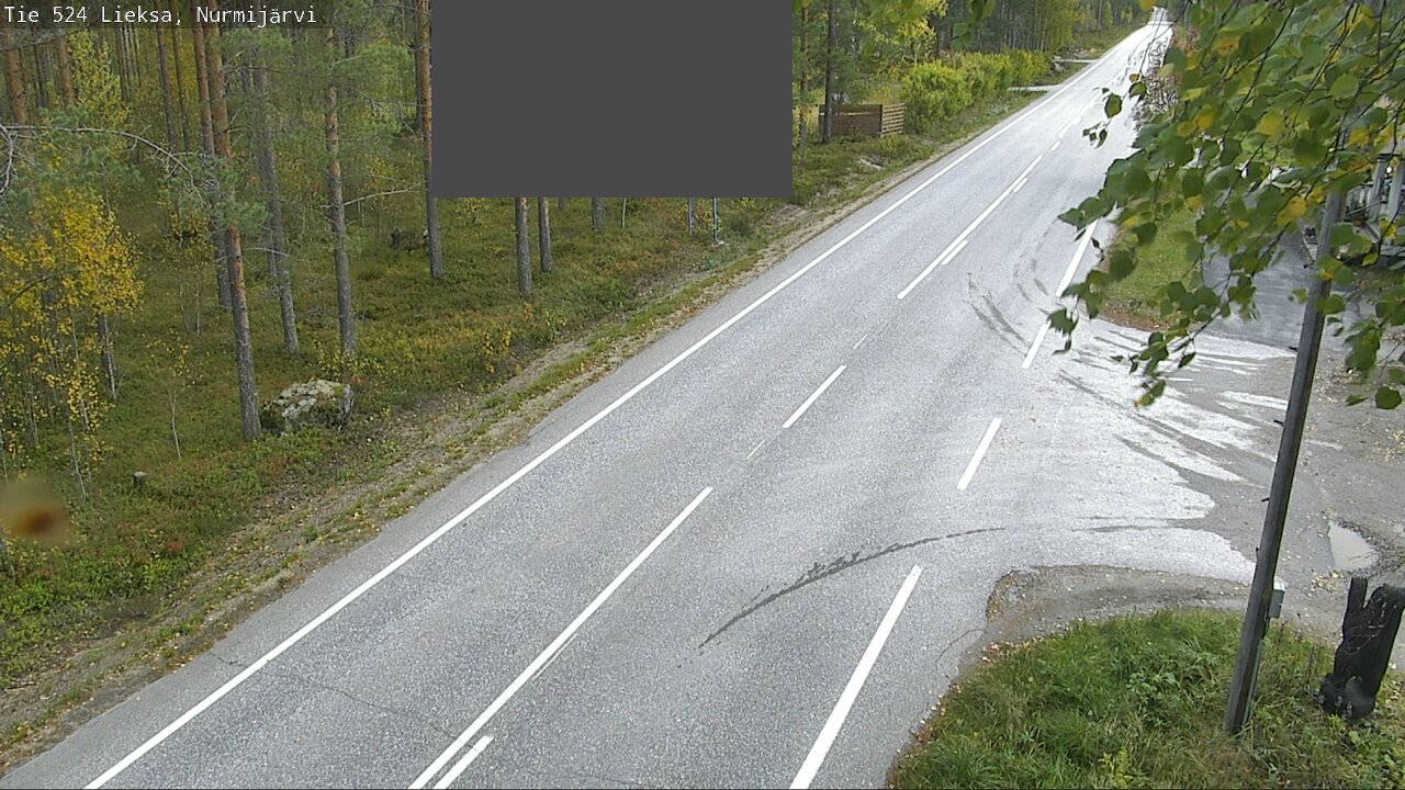 Weather Camera Image Väg 524 Lieksa, Nurmijärvi, Lieksa, Pohjois-Karjala