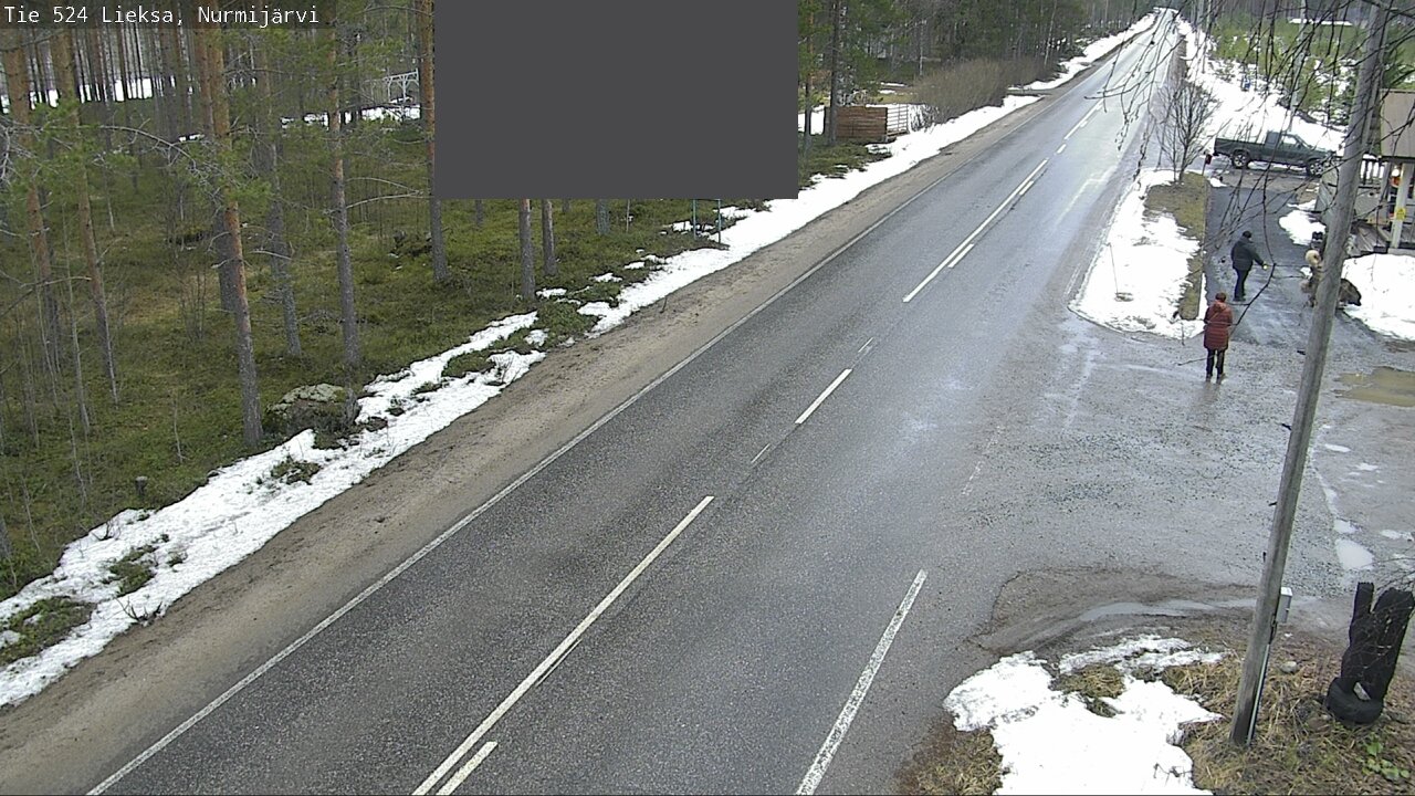 Weather Camera Image Road 524 Lieksa, Nurmijärvi, Lieksa, Pohjois-Karjala