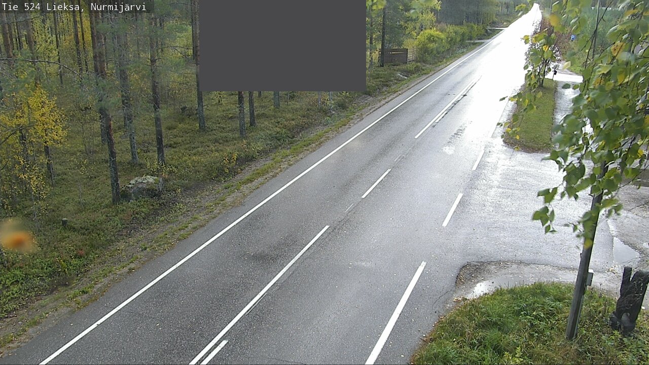 Weather Camera Image Road 524 Lieksa, Nurmijärvi, Lieksa, Pohjois-Karjala